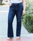 Kancan Full Size Slim Bootcut Jeans