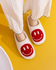 Melody Smiley Face Cozy Slippers