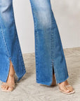 BAYEAS Slit Flare Jeans