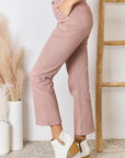 RISEN Full Size High Rise Ankle Flare Jeans