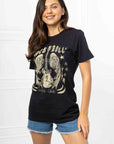 mineB Full Size Rock & Roll Graphic Tee