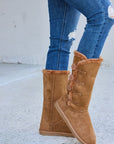 Forever Link Warm Fur Lined Flat Boots